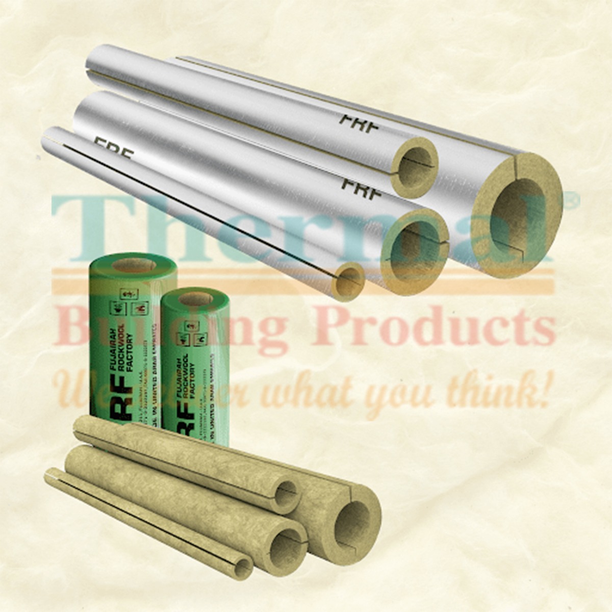 Fujairah Rockwool Pipe Section