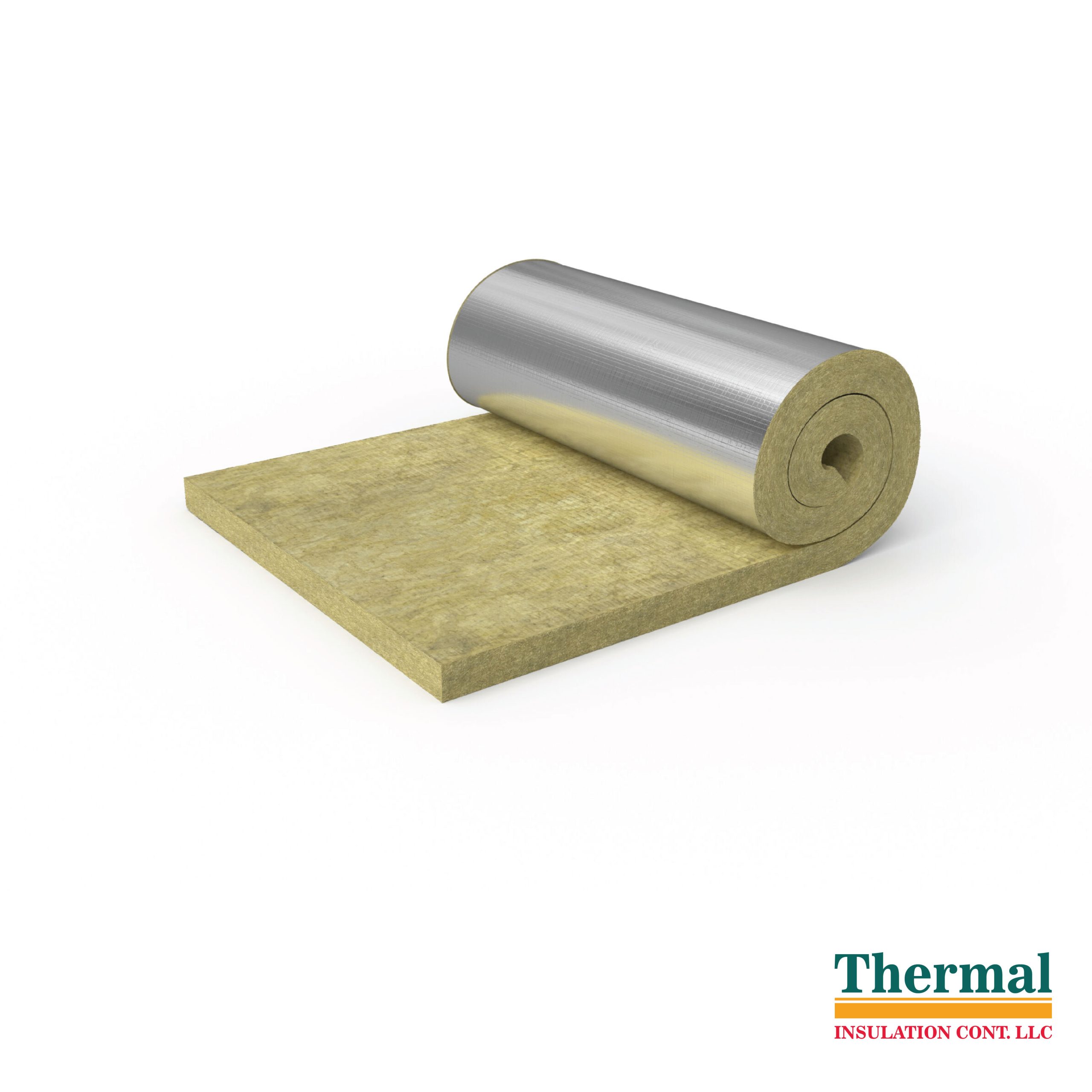 Rockwool Blanket with Foil
