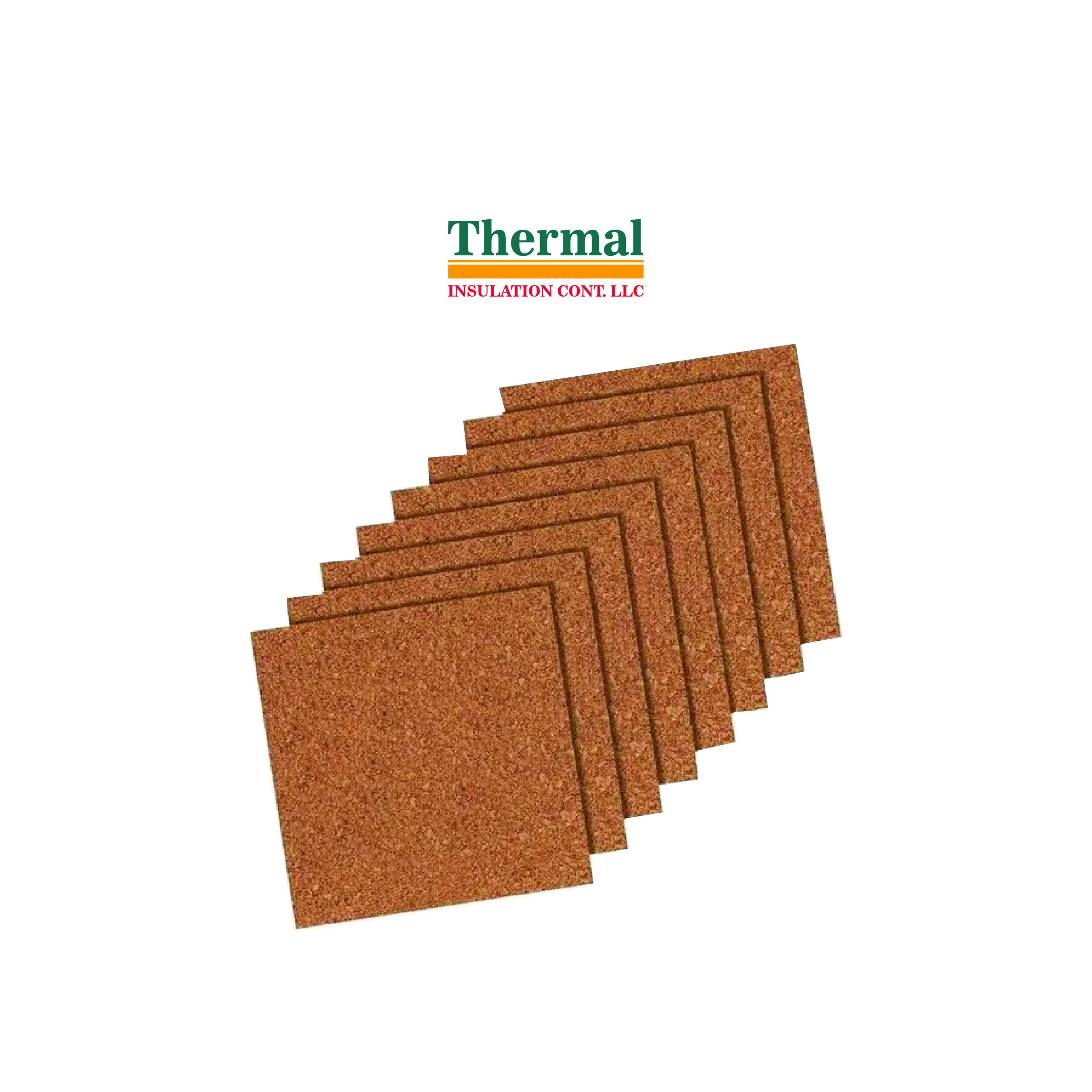 Thermal cork sheet board